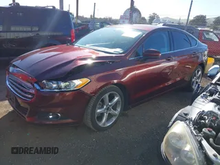2016 Ford Fusion S with VIN 3FA6P0G73GR384042, listed as a IAAI auction lot 41624623 with 131,959 mi miles. Bid and sale history available at carsss.com. Image 2.