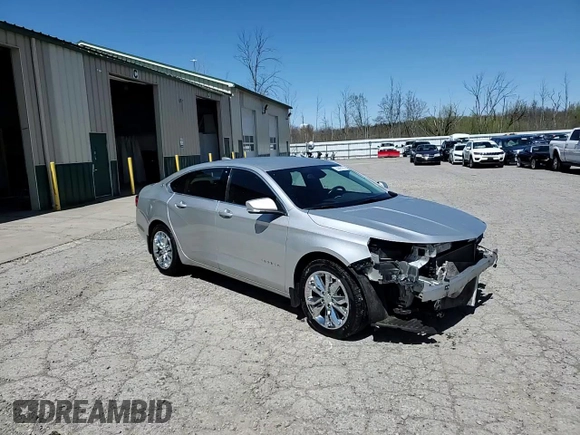 2017 Chevrolet Impala LT with VIN 2G1105S33H9159436, listed as a Copart auction lot 53966185 with 172,784 mi miles and Salvage Title. Bid and sale history available at DreamBid. Image 14.