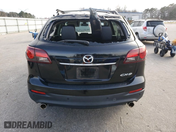2015 Mazda CX-9 Grand Touring with VIN JM3TB2DA5F0447834, listed as a Copart auction lot 48388745 with 83,999 mi miles and Salvage Title. Bid and sale history available at carsss.com. Image 6.