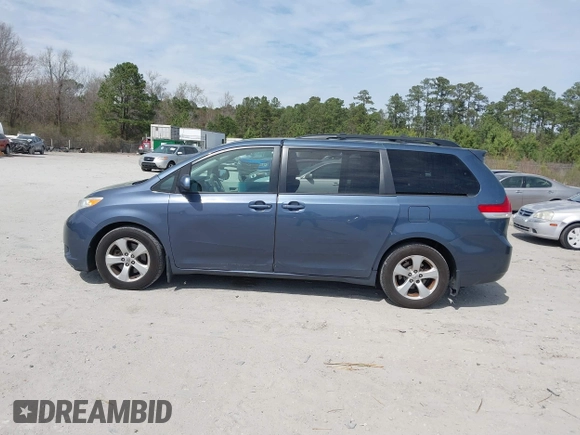 2014 Toyota Sienna LE AAS with VIN 5TDKK3DCXES498110, listed as a IAAI auction lot 41847116 with 242,065 mi miles and . Bid and sale history available at DreamBid. Image 14.