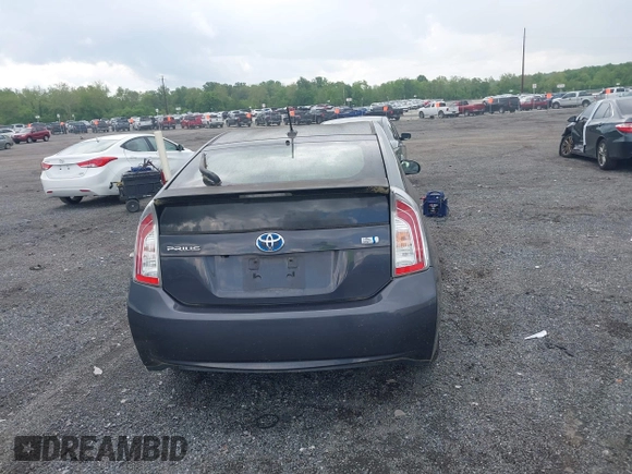 2013 Toyota Prius One with VIN JTDKN3DU8D1716993, listed as a IAAI auction lot 42202519 with 182,421 mi miles and . Bid and sale history available at DreamBid. Image 16.