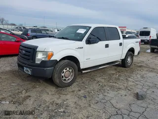 2012 Ford F-150 XL with VIN 1FTFW1ET4CFB80246, listed as a IAAI auction lot 41376198 with 286,857 mi miles. Bid and sale history available at carsss.com. Image 17.