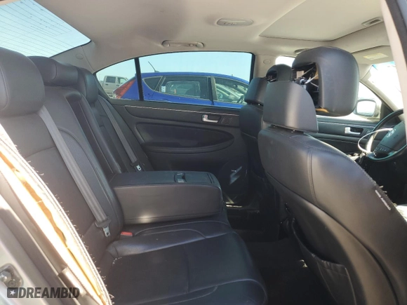 2013 Hyundai Genesis 5.0L R-Spec with VIN KMHGC4DHXDU241894, listed as a Copart auction lot 49407515 with 58,172 mi miles and Salvage Title. Bid and sale history available at carsss.com. Image 10.