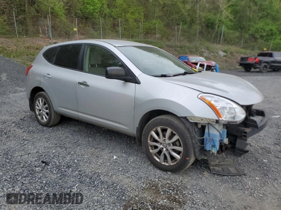 2008 Nissan Rogue S with VIN JN8AS58V58W101205, listed as a Copart auction lot 54523115 with 129,497 mi miles and Salvage Title. Bid and sale history available at DreamBid. Image 4.