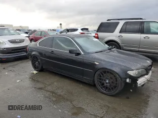 2004 BMW 3 Series 330Ci with VIN WBABD53414PD97160, listed as a Copart auction lot 44079735 with 121,002 mi miles and Salvage Title. Bid and sale history available at carsss.com. Image 4.