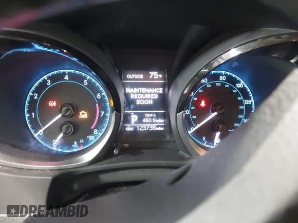 2016 Toyota Corolla L with VIN 2T1BURHE6GC732957, listed as a IAAI auction lot 42365113 with 123,738 mi miles and . Bid and sale history available at DreamBid. Image 7.
