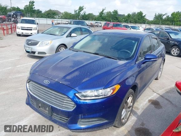 2013 Ford Fusion SE with VIN 3FA6P0HR2DR350895, listed as a IAAI auction lot 41973594 with 168,769 mi miles. Bid and sale history available at carsss.com. Image 2.