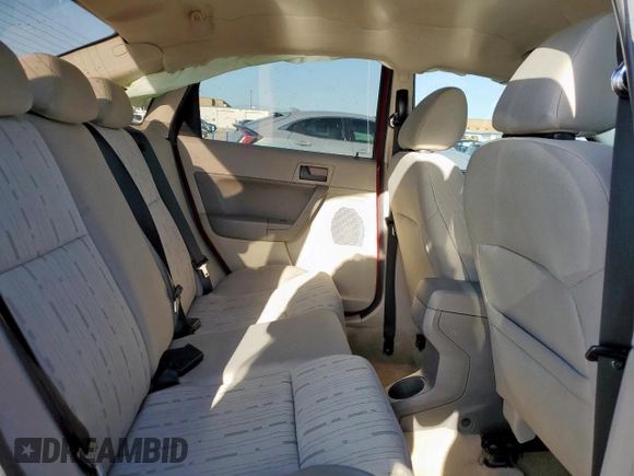 2011 Ford Focus SE with VIN 1FAHP3FN0BW102875, listed as a Copart auction lot 48618065 with 0 mi miles and Salvage Title. Bid and sale history available at carsss.com. Image 10.