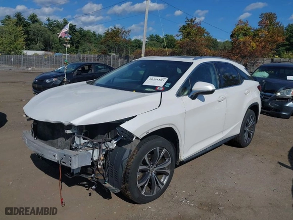 2016 Lexus RX 350 F Sport with VIN JTJBZMCA2G2007800, listed as a IAAI auction lot 40301889 with 132,717 mi miles. Bid and sale history available at carsss.com. Image 2.