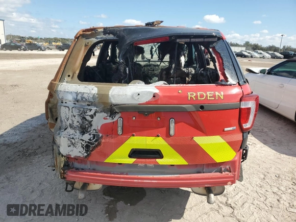 2018 Ford Police Interceptor Utility с VIN 1FM5K8AR7JGB60571, выставлен на аукционе Copart как лот 44614705 с пробегом Не указан миль и На запчасти • Non repairable. История ставок и продаж доступна на DreamBid. Изображение 6.