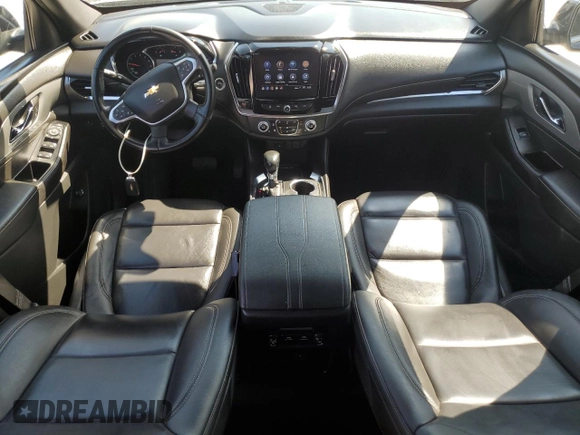 2023 Chevrolet Traverse LT with VIN 1GNERHKW3PJ185622, listed as a Copart auction lot 49978345 with 56,301 mi miles and Salvage title. Bid and sale history available at DreamBid. Image 8.