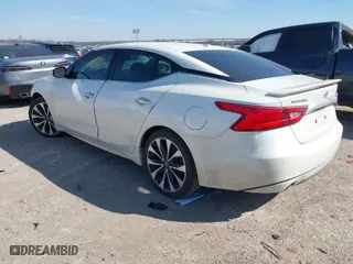 2016 Nissan Maxima 3.5 Platinum with VIN 1N4AA6AP5GC389779, listed as a IAAI auction lot 41599027 with 160,129 mi miles. Bid and sale history available at carsss.com. Image 3.