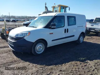2020 Ram ProMaster City Cargo Van Tradesman with VIN ZFBHRFAB4L6P56298, listed as a IAAI auction lot 41757515 with 17,912 mi miles. Bid and sale history available at carsss.com. Image 2.