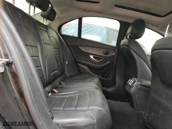 2017 Mercedes-Benz C-Class C 300 with VIN 55SWF4JB9HU225173, listed as a Copart auction lot 53401775 with 109,851 mi miles and Clean Title. Bid and sale history available at carsss.com. Image 10.