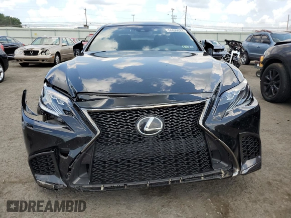 2018 Lexus LS 500 z VIN JTHC51FF2J5004506, wystawiony jako Copart lot #58495633 z przebiegiem Nie podano mil oraz . Historia ofert i sprzedaży dostępna na DreamBid. Obrazek 5.