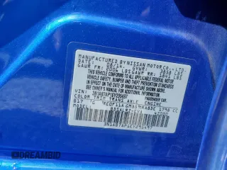 2014 Nissan Sentra S with VIN 3N1AB7AP1EY295497, listed as a Copart auction lot 54403365 with 121,402 mi miles and Salvage Title. Bid and sale history available at DreamBid. Image 12.