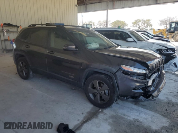 2017 Jeep Cherokee Latitude with VIN 1C4PJMCS5HW545748, listed as a Copart auction lot 51156965 with 106,857 mi miles and Salvage Title. Bid and sale history available at carsss.com. Image 4.