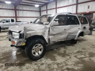 1998 Toyota 4Runner Limited with VIN JT3HN87R9W9018464, listed as a Copart auction lot 52631185 with 163,196 mi miles and Salvage title. Bid and sale history available at DreamBid. Image 1.