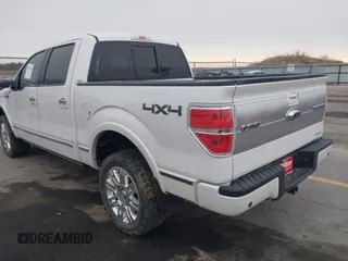 2013 Ford F-150 XL with VIN 1FTFW1EFXDFB59784, listed as a IAAI auction lot 41915547 with 102,365 mi miles. Bid and sale history available at carsss.com. Image 3.