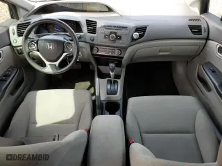 2012 Honda Civic Sdn LX with VIN 19XFB2F53CE365514, listed as a Copart auction lot 50949545 with 93,781 mi miles and Salvage Title. Bid and sale history available at carsss.com. Image 8.