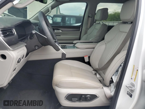 2023 Jeep Wagoneer Series II with VIN 1C4SJVBP0PS546311, listed as a Copart auction lot 55163665 with 23,576 mi miles and Salvage title. Bid and sale history available at DreamBid. Image 7.