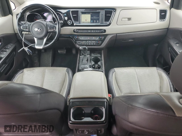 2016 Kia Sedona SX-L with VIN KNDME5C18G6108863, listed as a Copart auction lot 45536295 with 110,337 mi miles and Salvage Title. Bid and sale history available at carsss.com. Image 8.