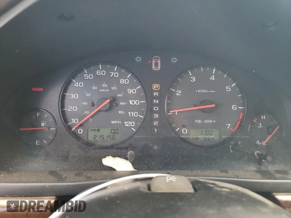 2002 Subaru Legacy Outback with VIN 4S3BH665027661268, listed as a Copart auction lot 43043025 with 215,150 mi miles and Salvage title. Bid and sale history available at DreamBid. Image 9.