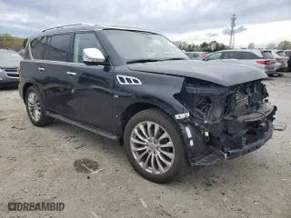 2015 Infiniti QX80 with VIN JN8AZ2NE0F9085926, listed as a Copart auction lot 51132465 with 187,900 mi miles and Salvage Title. Bid and sale history available at carsss.com. Image 4.