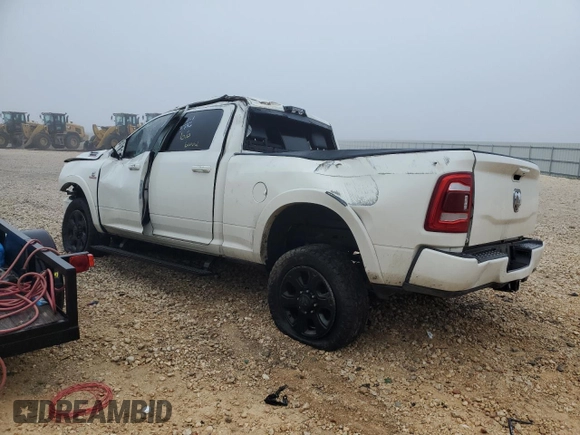 2022 Ram 2500 Laramie with VIN 3C6UR5FL5NG111918, listed as a Copart auction lot 47309925 with 0 mi miles and Clean Title. Bid and sale history available at carsss.com. Image 2.