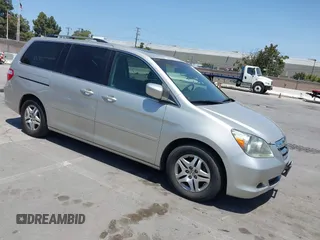 2006 Honda Odyssey EX-L с VIN 5FNRL38606B435605, выставлен на аукционе IAAI как лот 42416056 с пробегом 200 649 миль миль и . История ставок и продаж доступна на DreamBid. Изображение 1.