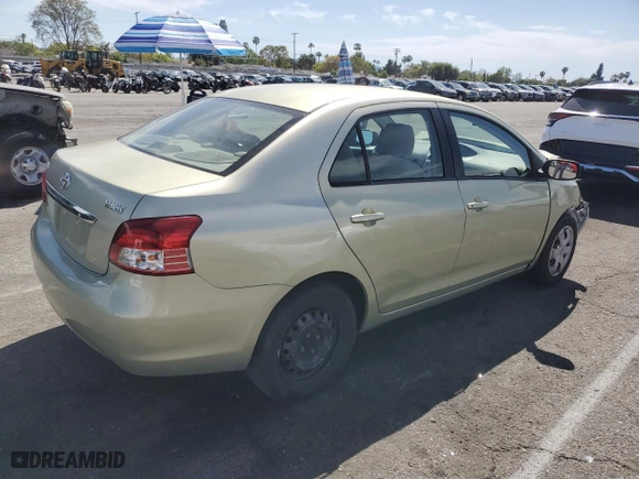 2008 Toyota Yaris with VIN JTDBT923981274170, listed as a Copart auction lot 52737115 with 214,571 mi miles and Salvage Title. Bid and sale history available at carsss.com. Image 3.