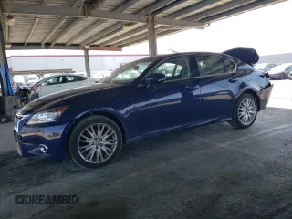 2013 Lexus GS 350 with VIN JTHCE1BL8D5005207, listed as a Copart auction lot 51796445 with 52,937 mi miles and Salvage Title. Bid and sale history available at carsss.com. Image 1.
