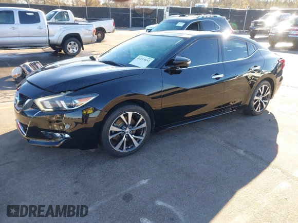 2016 Nissan Maxima SV with VIN 1N4AA6AP0GC385090, listed as a IAAI auction lot 41215857 with 97,072 mi miles and . Bid and sale history available at DreamBid. Image 17.