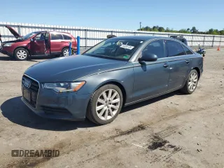 2013 Audi A6 Premium Plus z VIN WAUGFAFC9DN053872, wystawiony jako Copart lot #54935735 z przebiegiem 117 804 mil mil oraz Czysty tytuł • Clean title. Historia ofert i sprzedaży dostępna na DreamBid. Obrazek 1.