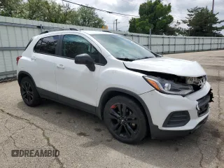 2021 Chevrolet Trax LT with VIN KL7CJLSB6MB318318, listed as a Copart auction lot 61654885 with 75,854 mi miles and Salvage title. Bid and sale history available at DreamBid. Image 4.