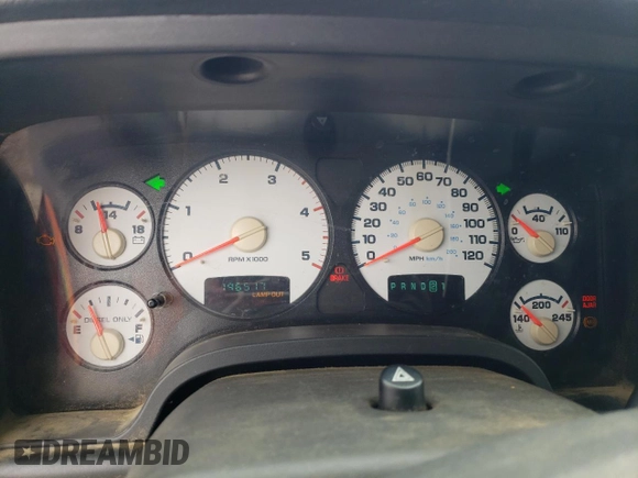 2005 Dodge 3500 SLT z VIN 3D7MS48C85G769856, wystawiony jako Copart lot #58231725 z przebiegiem 196 517 mil mil oraz Szkoda całkowita • Salvage title. Historia ofert i sprzedaży dostępna na DreamBid. Obrazek 9.