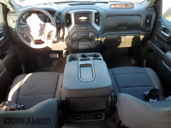 2022 Chevrolet Silverado 1500 Custom with VIN 1GCPDBEK9NZ524775, listed as a Copart auction lot 48331245 with 23,819 mi miles and Salvage Title. Bid and sale history available at carsss.com. Image 8.