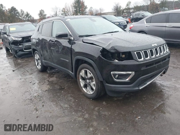 2020 Jeep Compass Limited with VIN 3C4NJCCB5LT231159, listed as a IAAI auction lot 40863456 with 73,880 mi miles and . Bid and sale history available at DreamBid. Image 1.