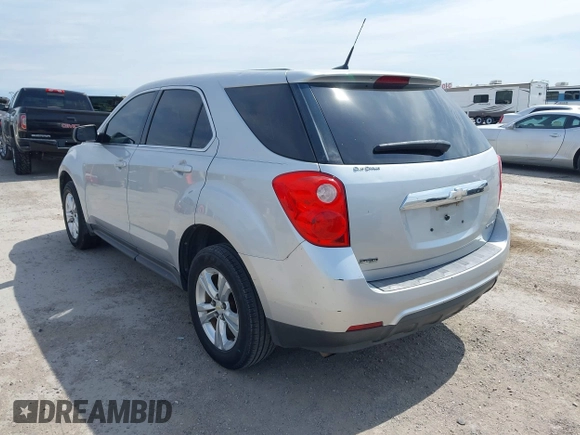 2012 Chevrolet Equinox LS with VIN 2GNALBEK8C6224881, listed as a IAAI auction lot 41894238 with 120,127 mi miles and . Bid and sale history available at DreamBid. Image 3.