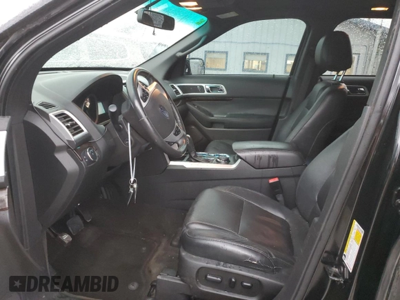 2015 Ford Explorer Limited with VIN 1FM5K8F88FGA70076, listed as a Copart auction lot 49781695 with 158,196 mi miles and Salvage Title. Bid and sale history available at DreamBid. Image 7.