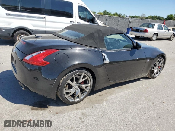 2014 Nissan 370Z Touring with VIN JN1AZ4FH6EM620580, listed as a Copart auction lot 49808725 with 80,591 mi miles and Clean Title. Bid and sale history available at DreamBid. Image 3.