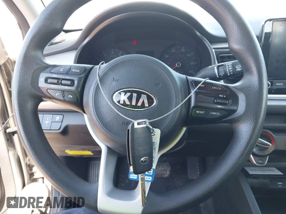 2021 Kia Rio LX with VIN 3KPA24AD5ME372745, listed as a IAAI auction lot 41633392 with 72,523 mi miles. Bid and sale history available at carsss.com. Image 11.