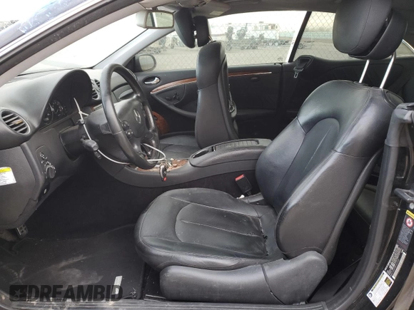 2008 Mercedes-Benz CLK-Class 3.5L with VIN WDBTJ56H98F247559, listed as a Copart auction lot 38539484 with 159,702 mi miles and Salvage Title. Bid and sale history available at carsss.com. Image 7.