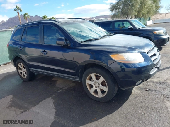 2008 Hyundai Santa Fe SE with VIN 5NMSH13E08H195074, listed as a IAAI auction lot 41745066 with 135,180 mi miles. Bid and sale history available at carsss.com. Image 1.