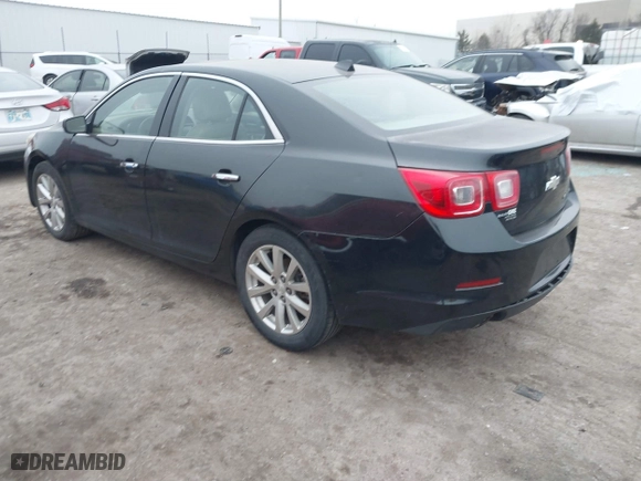 2013 Chevrolet Malibu LTZ with VIN 1G11H5SA1DF123107, listed as a IAAI auction lot 41470772 with 202,752 mi miles. Bid and sale history available at carsss.com. Image 3.