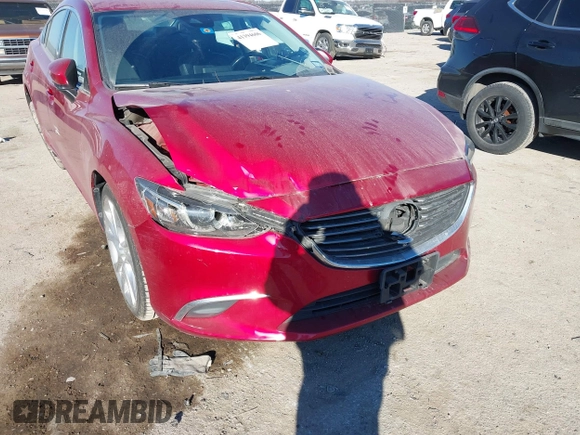 2017 Mazda 6 Touring with VIN JM1GL1V51H1126762, listed as a IAAI auction lot 41394606 with 62,072 mi miles and . Bid and sale history available at DreamBid. Image 6.