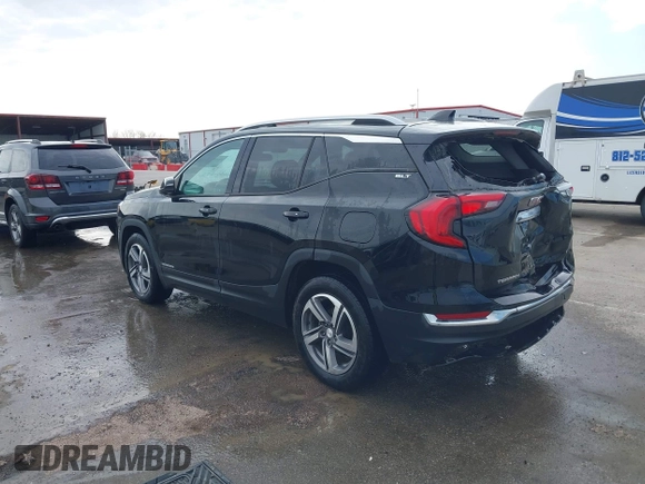 2019 GMC Terrain SLT with VIN 3GKALPEV1KL239169, listed as a IAAI auction lot 41990058 with 83,254 mi miles and . Bid and sale history available at carsss.com. Image 3.