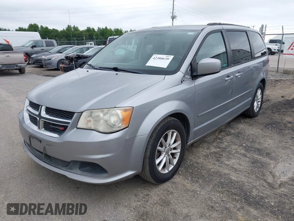 2014 Dodge Grand Caravan SXT z VIN 2C4RDGCG3ER206620, wystawiony jako IAAI lot #42380639 z przebiegiem 201 580 mil mil oraz . Historia ofert i sprzedaży dostępna na DreamBid. Obrazek 2.