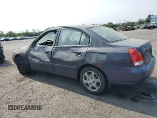 2002 Hyundai Elantra GLS with VIN KMHDN45D22U384067, listed as a Copart auction lot 59384065 with 131,236 mi miles and Salvage title. Bid and sale history available at DreamBid. Image 2.