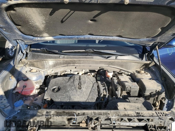 2021 Hyundai Santa Fe SE with VIN 5NMS1DAJ0MH333941, listed as a Copart auction lot 46282625 with 63,610 mi miles and Salvage Title. Bid and sale history available at carsss.com. Image 12.